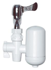 Sand Removal Plastic Kitchen Faucet Water Purifier / Filter Advanced Flushing Function Design