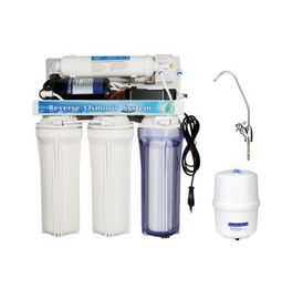 Haushalts-grundlegendes 5 Stadiums-Umkehr-Osmose-Wasser-Filtrations-System mit Posten-Kohlefilter